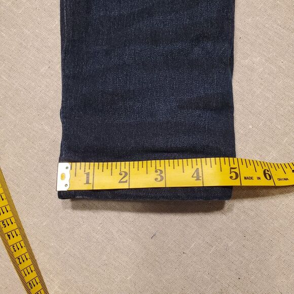 Blue Age Butt Lifting Dark Denim Jeans Size 9 - Picture 12 of 13